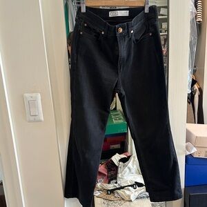 AYR Black Cropped Women's Jeans